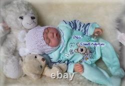 Babyboy Reborn Reallife Baby Boy BS von U. L Krautter Babypuppe Puppe