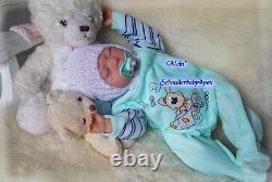 Babyboy Reborn Reallife Baby Boy BS von U. L Krautter Babypuppe Puppe