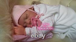 Babygirl Reborn Reallife Oster Baby Girl von U. L Krautter Babypuppe Puppe