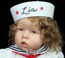 Beach Babies Reborn Baby Doll Toddler From Liam by Bonnie BrownLimited Edition
