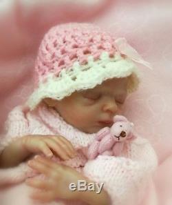 Beautiful 10 micro-preemie reborn baby doll'Promise' kit by Marita Winters