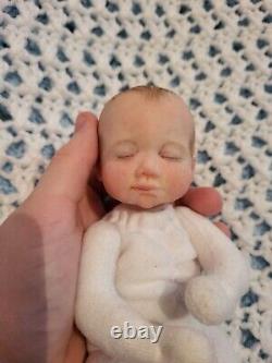 Beautiful Mini Cuddle Silicone Baby Girl Reborn Doll