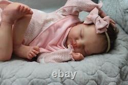 Beautiful New Sculpt Quinlyn Reborn Doll by Bonnie Brown & A Stoete with COA