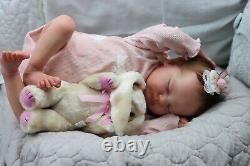 Beautiful New Sculpt Quinlyn Reborn Doll by Bonnie Brown & A Stoete with COA