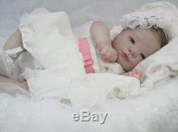 Beautiful Newborn Reborn Baby Doll Lavender produced by Bountiful Baby