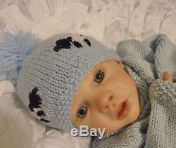 Beautiful Reborn Baby BOY Doll from Ltd Edition'ELLA' by Karola Wegerich