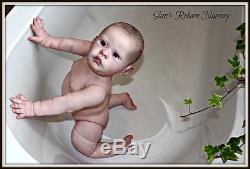 Beautiful Reborn Baby Doll Full Body Lilli Marlaine Sam's Reborn Nursery