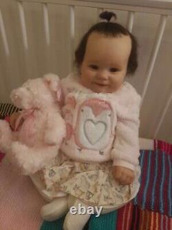 Beautiful Reborn Baby Girl Original Maddie By Bonnie Brown