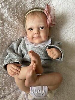 Beautiful Reborn Baby Girl Sanya 19 Gudren Legler Sculpt 5lb 8oz