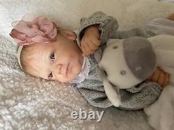 Beautiful Reborn Baby Girl Sanya 19 Gudren Legler Sculpt 5lb 8oz