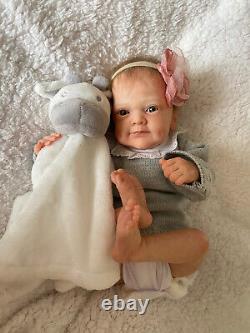 Beautiful Reborn Baby Girl Sanya 19 Gudren Legler Sculpt 5lb 8oz