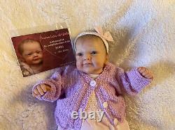 Beautiful Reborn Baby Girl Sanya 19 Gudren Legler Sculpt 5lb 8oz