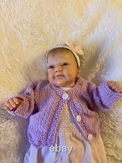 Beautiful Reborn Baby Girl Sanya 19 Gudren Legler Sculpt 5lb 8oz