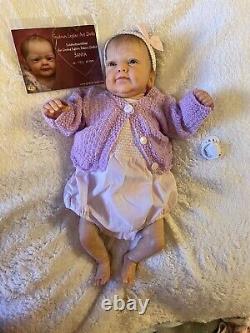 Beautiful Reborn Baby Girl Sanya 19 Gudren Legler Sculpt 5lb 8oz