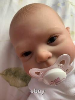 Beautiful Reborn Baby Girl Smilla By Sabine Altenkirch Reborn Bonnebellebabies