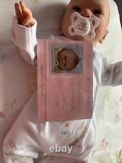 Beautiful Reborn Baby Girl Smilla By Sabine Altenkirch Reborn Bonnebellebabies