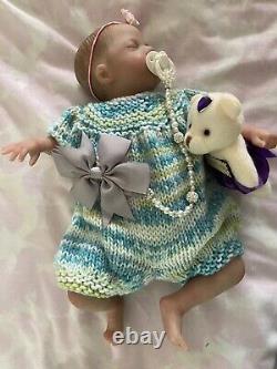 Beautiful Reborn Girl Luna By Irina Kaplanskaya 12 Weighs 1lb & 7oz