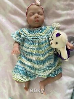 Beautiful Reborn Girl Luna By Irina Kaplanskaya 12 Weighs 1lb & 7oz