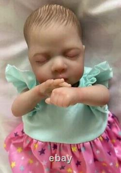 Beautiful Reborn Girl Luna By Irina Kaplanskaya 12 Weighs 1lb & 7oz