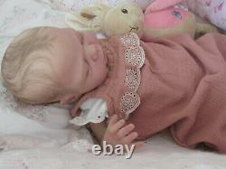 Beautiful Reborn L/E Baby girl MACIE x Cassie Brace 126/2021 GHSP New Release