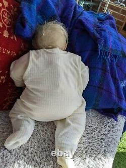 Beautiful Reborn doll BABY GIRL WEIGHTED 19 20 INCHES SEE VIDEO
