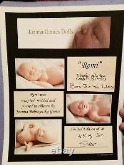 Beautiful Remi by Joanna Gomes, full ecoflex 20 silicone baby girl. #8 out of 30