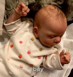 Beautiful SLEEPING Reborn baby doll. Ivy