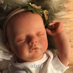 Beautiful SLEEPING Reborn baby doll. Ivy