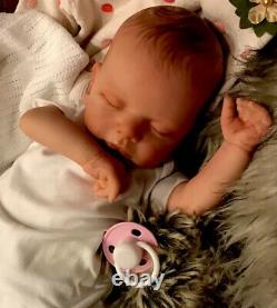 Beautiful SLEEPING Reborn baby doll. Ivy