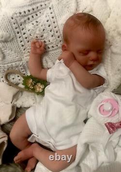 Beautiful SLEEPING Reborn baby doll. Ivy