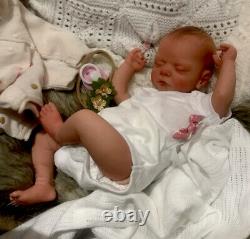 Beautiful SLEEPING Reborn baby doll. Ivy