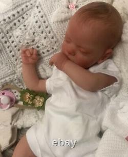 Beautiful SLEEPING Reborn baby doll. Ivy