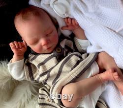 Beautiful Sleeping REBORN BABY DOLL. Finn