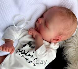 Beautiful Sleeping REBORN BABY DOLL. Finn