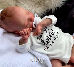 Beautiful Sleeping REBORN BABY DOLL. Finn