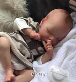 Beautiful Sleeping REBORN BABY DOLL. Finn