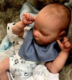 Beautiful Sleeping REBORN BABY DOLL. Milo