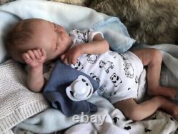 Beautiful Sleeping REBORN BABY DOLL. Milo