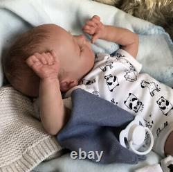 Beautiful Sleeping REBORN BABY DOLL. Milo