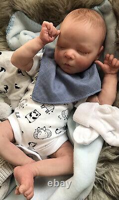 Beautiful Sleeping REBORN BABY DOLL. Milo