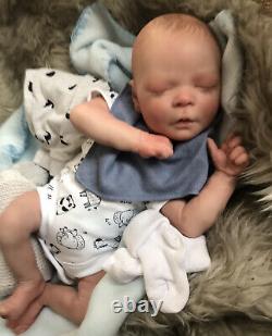 Beautiful Sleeping REBORN BABY DOLL. Milo