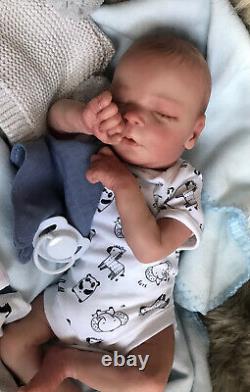 Beautiful Sleeping REBORN BABY DOLL. Milo