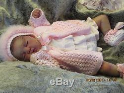Beautiful artist made reborn baby girl doll Teddy