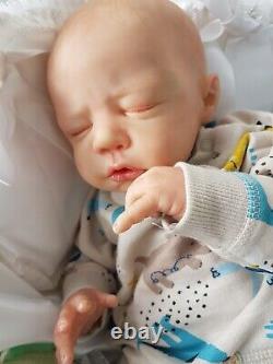 Beautiful reborn baby Lil' Chick by Phil Donnelly with C. O. A