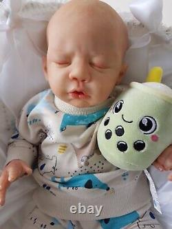 Beautiful reborn baby Lil' Chick by Phil Donnelly with C. O. A