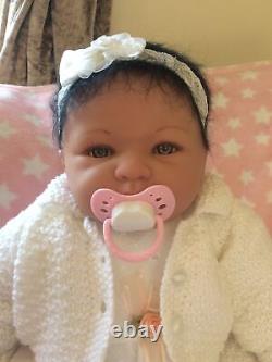 Berenguer Adorable Rare 21 Cuddly Reborn Baby Girl Doll Very Cute