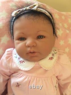 Berenguer Adorable Rare 21 Cuddly Reborn Baby Girl Doll Very Cute