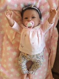 Berenguer Adorable Rare 21 Cuddly Reborn Baby Girl Doll Very Cute