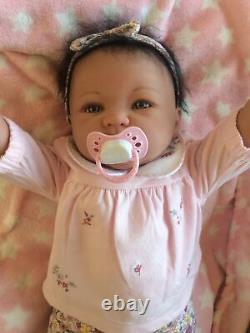 Berenguer Adorable Rare 21 Cuddly Reborn Baby Girl Doll Very Cute