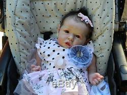 Beverleys Babies amazing, Realistic Reborn baby girl Doll 1st ed Saskia Brown
